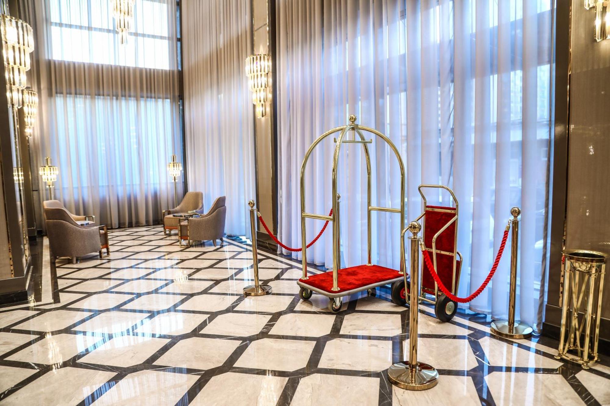 Iris Hotel Baku - Halal Hotel Exteriör bild